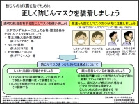 マスクの正しい装着方法 一社 安全衛生マネジメント協会