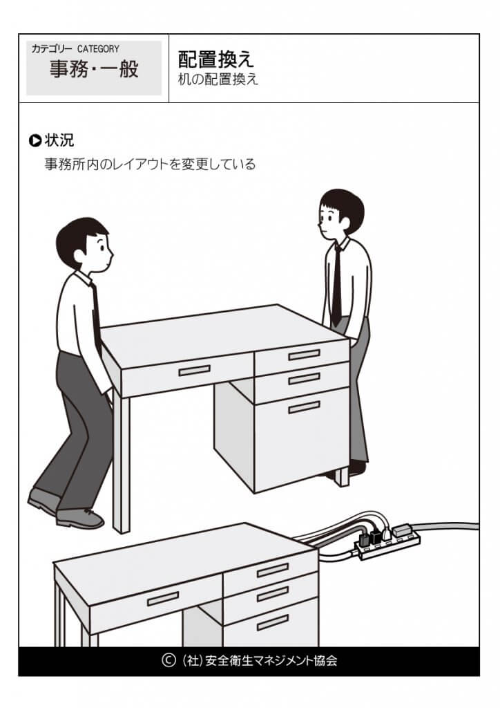 配置換え-机の配置換え