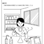 調合-試薬用緩衝液の調合作業