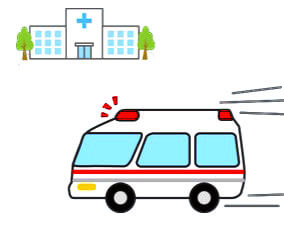 救急車イラスト